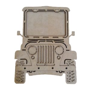 Porta Retrato Laser Jeep 20x26