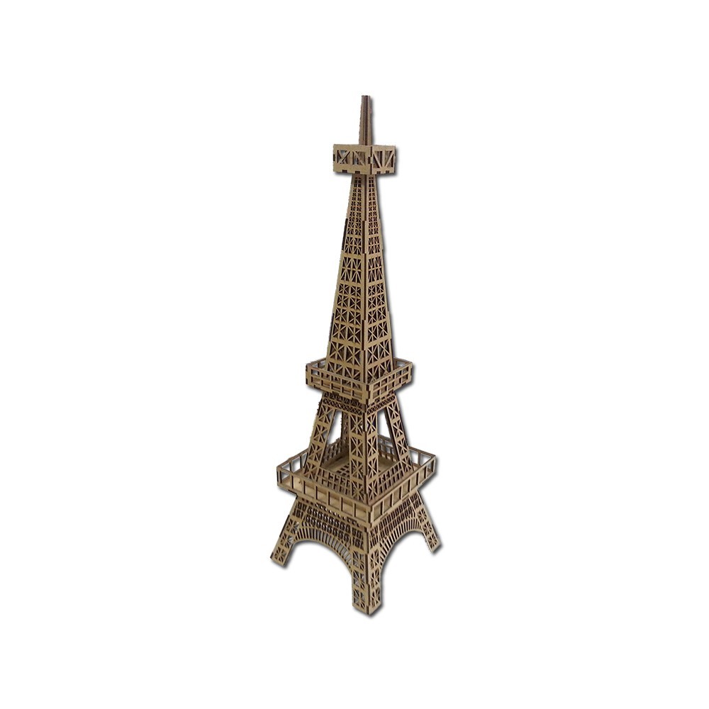 Miniatura Laser Torre Eiffel Grande 26x26x94 Cm