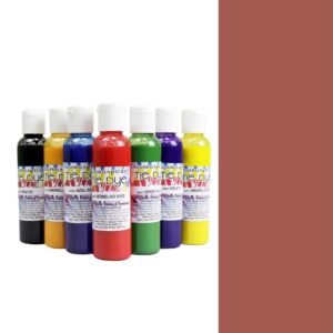 Tinta Aquarela Tie Dye True Colors 60ml - Marrom Tabaco