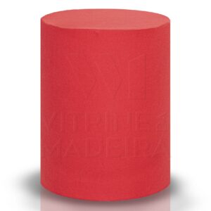 Capa Tecido Cilindro Grande Vermelho 50x78
