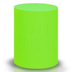 Capa Tecido Cilindro Medio Verde Neon 44×58